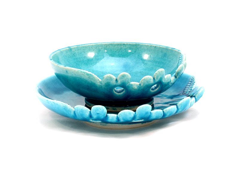 CM-D20_Ceramic decorative Parisa bowl in Turquoise color_1 kom (2)