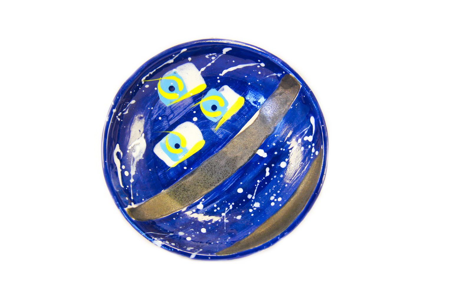 Jedinstveni Kobalt Plavi Tanjurić