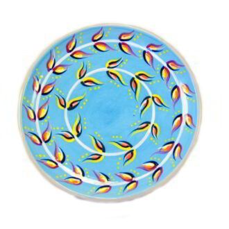 GC_130_Hand-Painted Wheel Thrown Pottery Plate_1 kom (2)